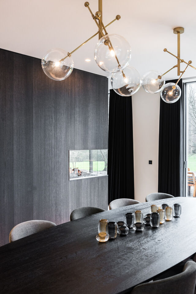 eetplaats in villa 